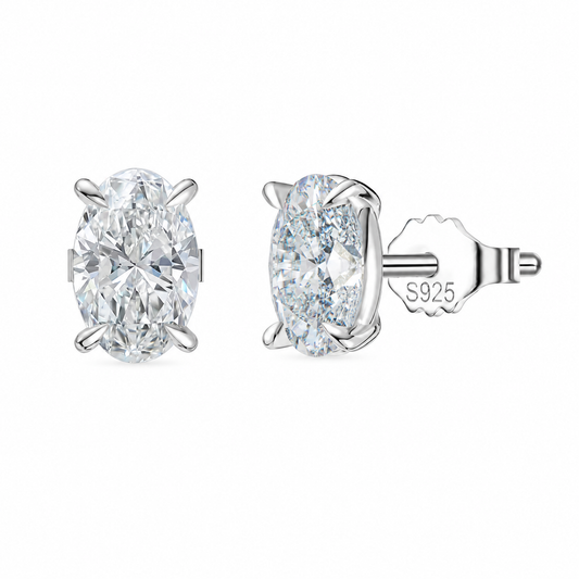 The Oval Cut Stud