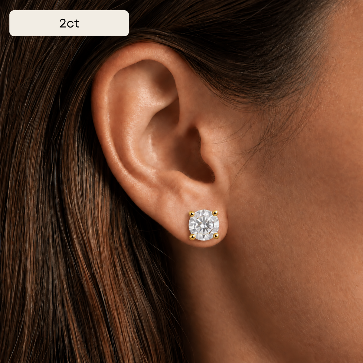 The Round Cut Stud
