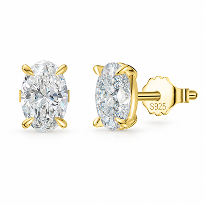 The Oval Cut Stud