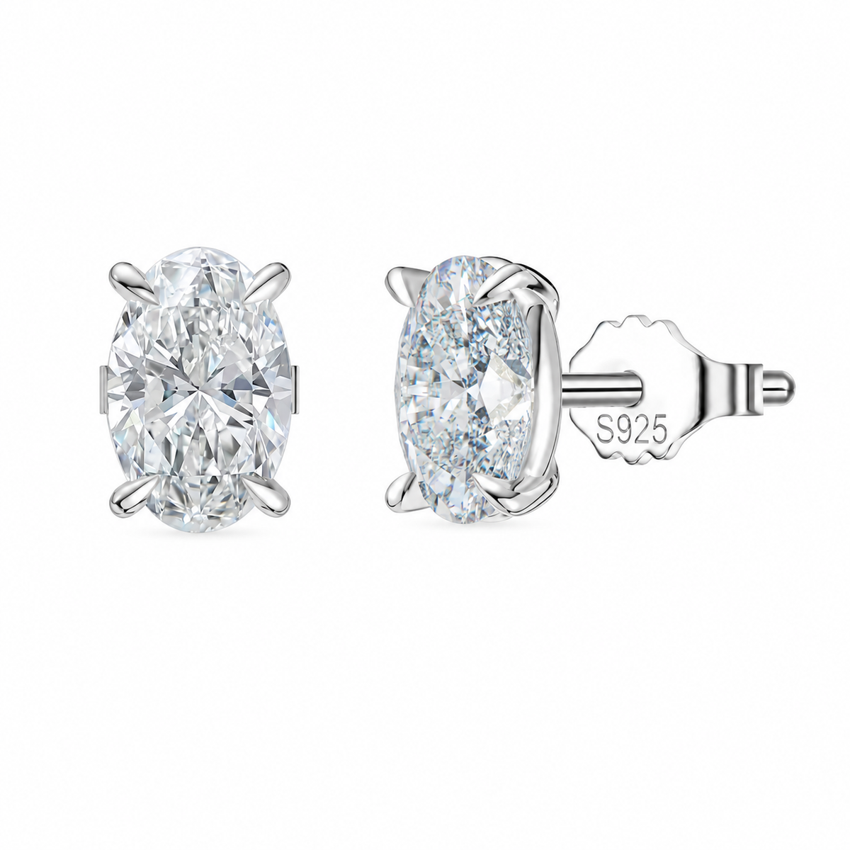 The Oval Cut Stud