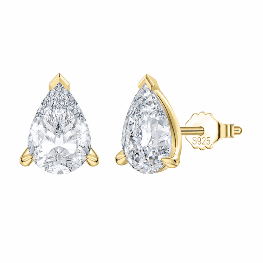 The Pear Cut Stud